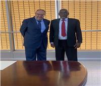السفير المصري في الخرطوم يلتقي وزير الاتصالات السوداني 