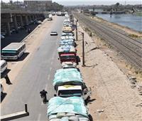 المنيا: انتظام توريد القمح واستقبال 278 ألف طن بالشون والصوامع الحكومية