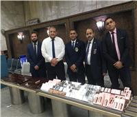 إحباط تهريب أدوات ومستحضرات تجميل من مطار القاهرة
