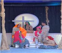 استمرار العرض المسرحى «بر مجد» بثقافة المنيا