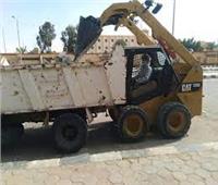 رفع 260 طن مخلفات وقمامة في ملوي بالمنيا  