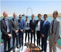 الفريق أسامة ربيع يبحث سبل التعاون مع السفير الفرنسي في القاهرة 