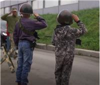 الأطفال في أوكرانيا يحملون ألعابا على شكل أسلحة | فيديو