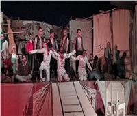 ختام فعاليات العرض المسرحي «انهم يعزفون» بقصر ثقافة أحمد بهاء الدين        