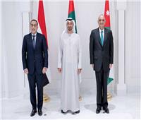 رئيس دولة الإمارات يستقبل رئيسى وزراء مصر والأردن