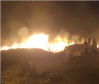  السيطرة على حريق في عصارة قصب بفرشوط