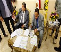 محافظ شمال سيناء يعتمد نتيجة الشهادة الإعدادية بنسبة نجاح 82%