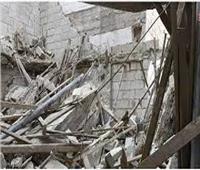 مصرع عامل في انهيار مبنى تابع للوحدة المحلية لطهطا بسوهاج
