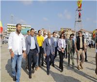 وزير التنمية المحلية ومحافظ دمياط يتابعان استعدادات شواطئ «رأس البر» لموسم الصيف