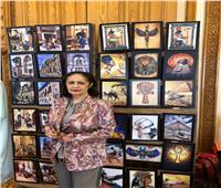 التنسيقية لمكافحة الهجرة غير الشرعية تنظم معرض المنتجات المصرية التراثية