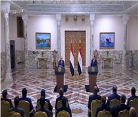 الرئيس السيسي: مصر تدعم مجلس القيادة الرئاسي للتوصل إلى حل لأزمة اليمن