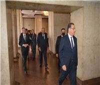 وزير الخارجية يستقبل نظيره اللاتيفي لبحث العلاقات الثنائية