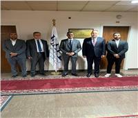 وفد من طب أسوان يزور مقر الوكالة المصرية للشراكة من أجل التنمية بوزارة الخارجية 