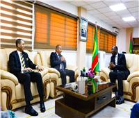 لقاءات مكثفة لسفير مصر في نواكشوط مع كبار المسئولين الموريتانيين