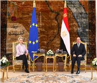 صحف القاهرة تسلط الضوء على لقاء السيسي ورئيسة المفوضية الأوروبية