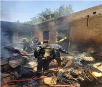 السيطرة على حريق محدود بمخزن مجاور لمدرسة بحى غرب أسيوط