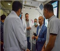 وكيل صحة الشرقية يتفقد الخدمات الطبية وأعمال تطوير مستشفى أبوحماد المركزي