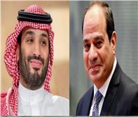 الرئيس السيسي يستقبل الأمير محمد بن سلمان بمطار القاهرة