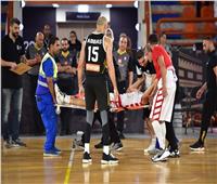 اتحاد السلة يكشف أخر تطورات إصابة مهاب ياسر أمام منتخب الأردن 