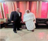 السفير المصري في الخرطوم يلتقي الوزيرة السودانية المكلفة بالتجارة والتموين 