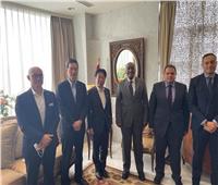 السفير المصري في طوكيو يستقبل المدير التنفيذي لشركة Nippon Signal
