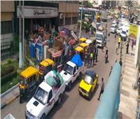 التحفظ على 7 مركبات "توك توك" خالفت حظر السير بالشوارع الرئيسية بالإسكندرية