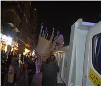 محافظ القليوبية يقود حملة لإزالة الإشغالات.. وتحرير27 محضرًا للمخالفين