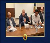 رئيس حزب حماة الوطن يجتمع بأمانة محافظة سوهاج