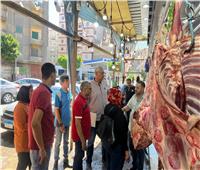 حملات مكثفة على محال الجزارة وشوادر الذبح استعدادا لعيد الأضحى بالإسكندرية 
