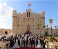 المنطقة الشمالية العسكرية تنظم حفل زفاف جماعى لـعدد 120 شاب وفتاة بالأسكندرية | صور