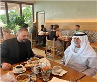 وزير التسامح الإماراتي يحتفي بزيارة رامي عياش في أبوظبي 