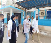 وكيل وزارة الصحة بالشرقية يتفقد مستشفى الحسينية المركزي