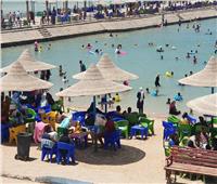 توافد المواطنين على شواطئ الغردقة في ثالث أيام عيد الأضحى