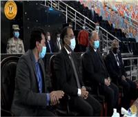 وزير الرياضة يفتتح بطولة كأس الأمم الإفريقية لكرة اليد الـ 25