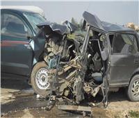 اصابة 5 أشخاص في حادث تصادم سيارتين على طريق الإسماعيلية السويس الصحراوي 