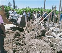 محافظ أسيوط: رصد وإزالة 28 حالة تعدي على الأراضي الزراعية 