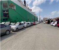 قناة السويس: ميناء غرب بورسعيد يستقبل سفينة الرورو العملاقة بحمولة 1766 سيارة