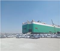 ميناء غرب بورسعيد يستقبل السفينة الرورو ASTRO على متنها 974 سيارة