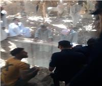 الصور الأولى لحادث انهيار حفرة بقنا.. والحماية المدنية تنتشل 6 ضحايا| خاص