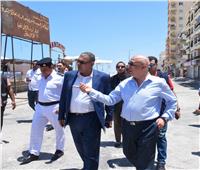 محافظ الإسكندرية: إعادة تأهيل قرية النخيل بالعجمي وإغلاق الشاطئ