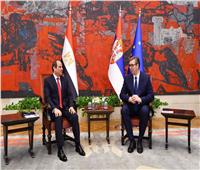 قمة «مصرية – صربية» بين الرئيس السيسي ونظيره ألكسندر فوتشيتش | فيديو وصور