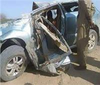 مصرع وإصابة 5 أشخاص إثر انقلاب سيارة ملاكي بصحراوي البحيرة