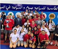 مصر تتربع على عرش البطولة العربية للسباحة بعد حصد 52 ميدالية