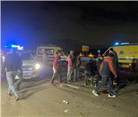 إصابة 7 أشخاص من أسرة واحدة في انقلاب سيارة ملاكي بالمنيا