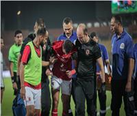 شاهد| لحظة مغادرة عمرو السولية باكيًا في مباراة الأهلي والجونة 
