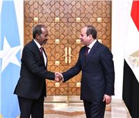 تفاصيل لقاء الرئيس السيسي ونظيره الصومالي