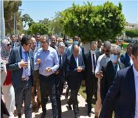 وزيرا «التنمية المحلية» و«السياحة» يفتتحان تطوير كورنيش النيل بالمنيا
