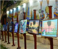 لأول مرة في محافظة الإسماعيلية إقامة معرض خاص بالفن التشكيلى| صور