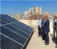 افتتاح محطة الطاقة الشمسية بكلية الهندسة بجامعة الزقازيق