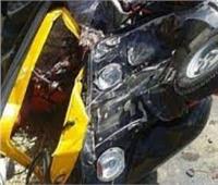 إصابة 3 أشخاص بحادث انقلاب «توك توك» في بني سويف